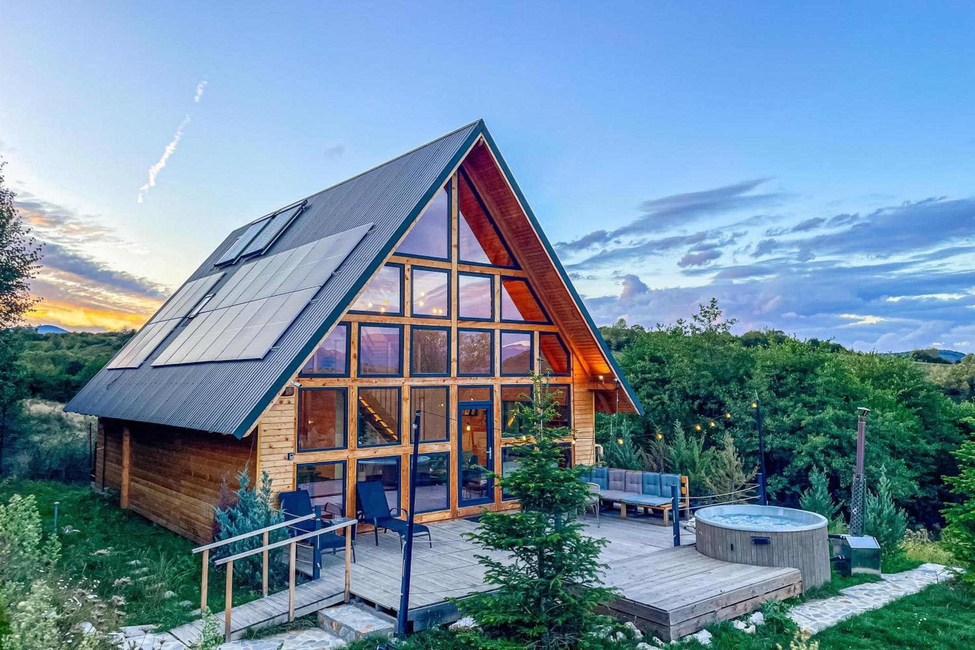 Cabana Timbernest Bran  Exterior foto